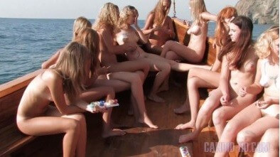 [NWoDL] Candid HD: Nudist Boat Cruise Full HD video