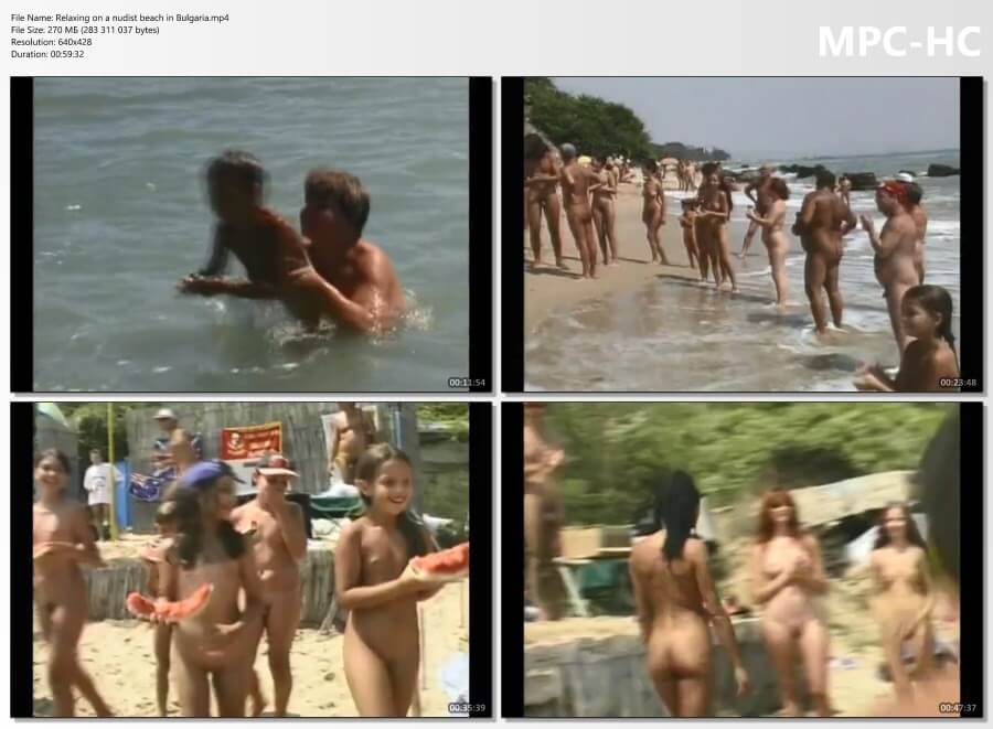 [NWoDL] Relaxing on a nudist beach in Bulgaria