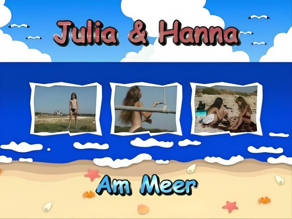 [NWoDL] Naturistin: Julia und Hanna am Meer