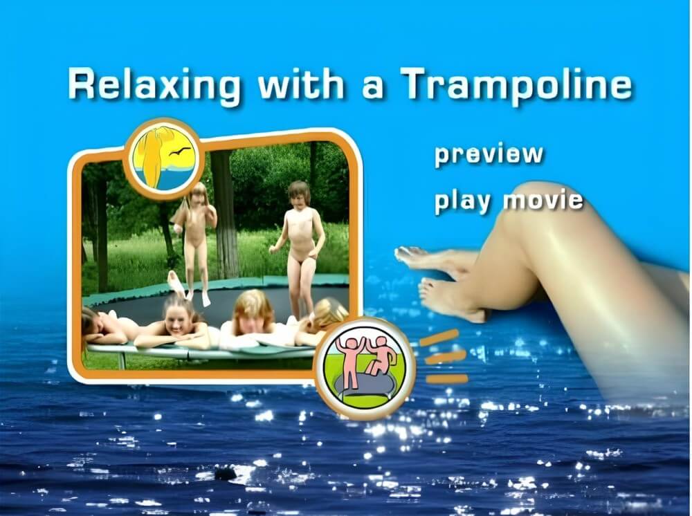 [NWoDL] Naturist Freedom: Relaxing with a trampoline DVD