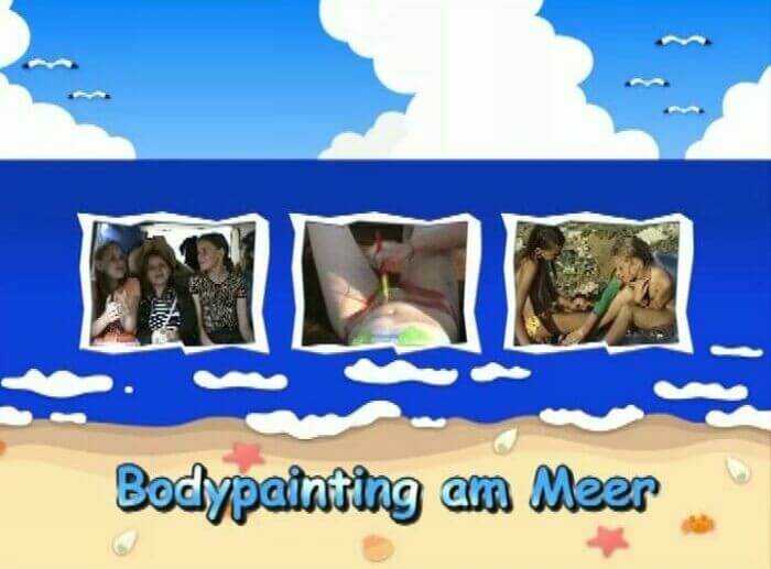 [NWoDL] Naturistin: Bodypainting am Meer